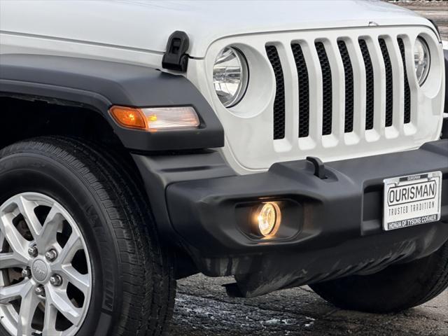 used 2023 Jeep Wrangler car, priced at $33,900