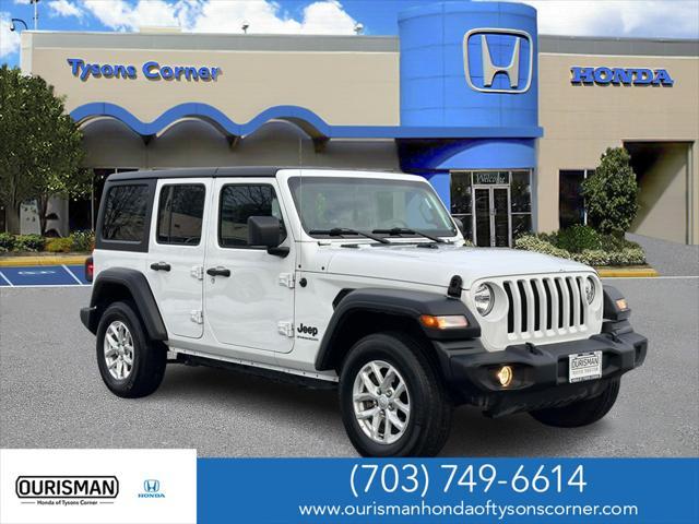 used 2023 Jeep Wrangler car, priced at $33,900