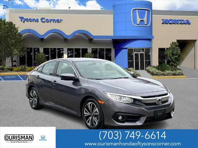 used 2018 Honda Civic car, priced at $19,250