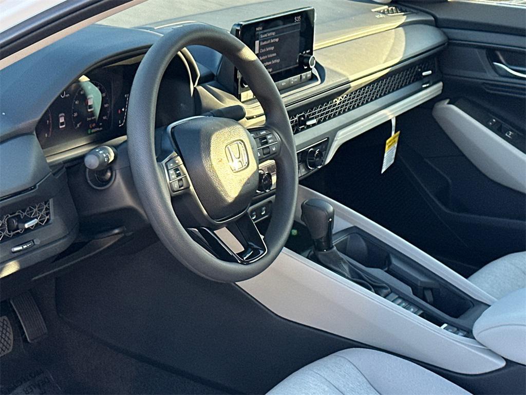 new 2025 Honda Accord car, priced at $30,878