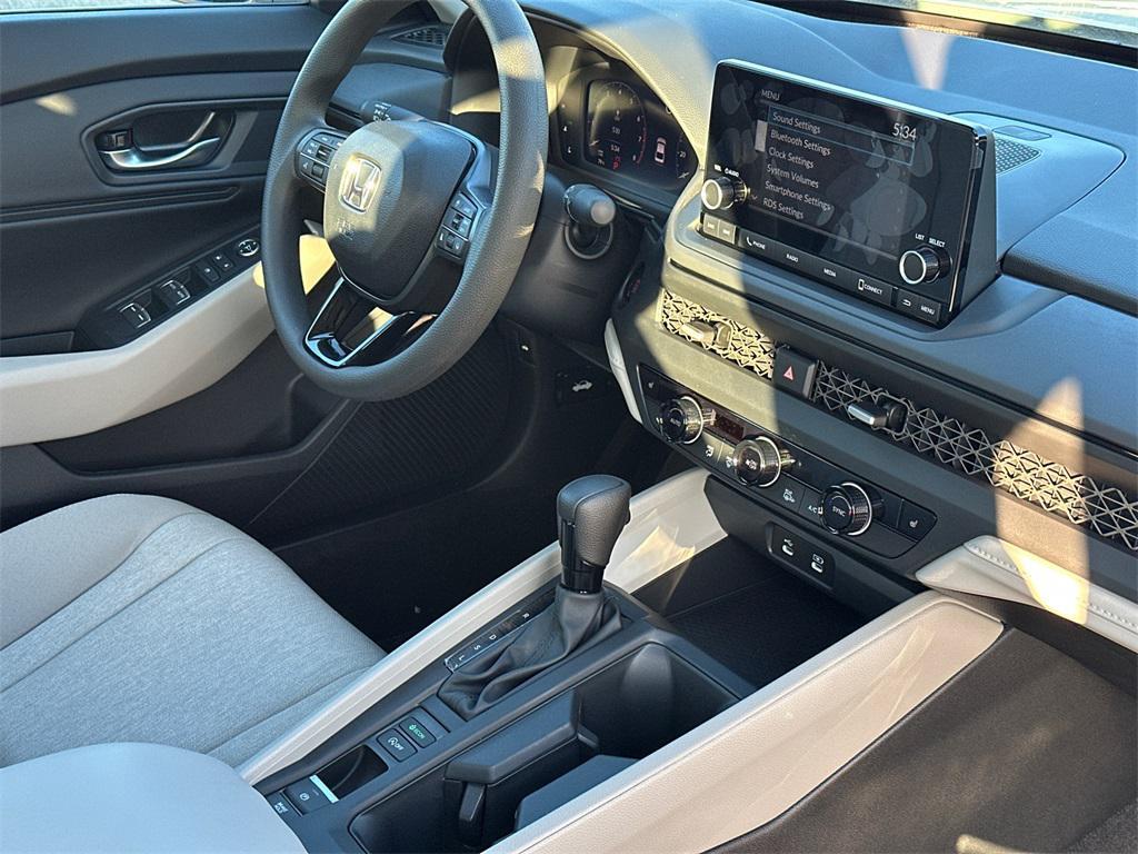 new 2025 Honda Accord car, priced at $30,878