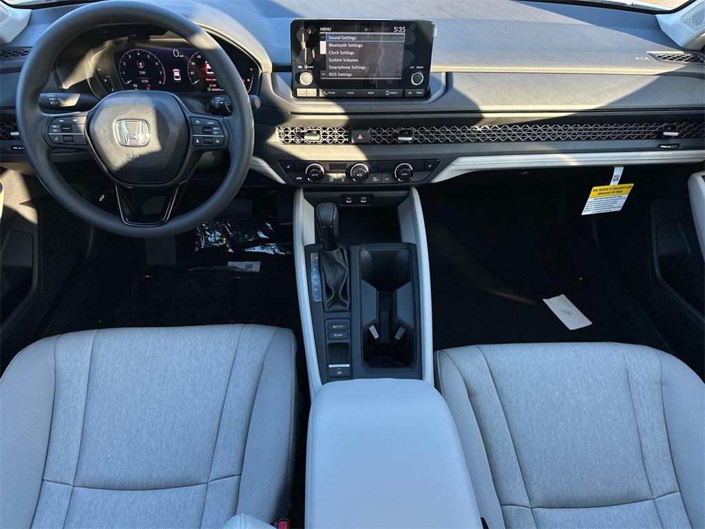 new 2025 Honda Accord car, priced at $30,878