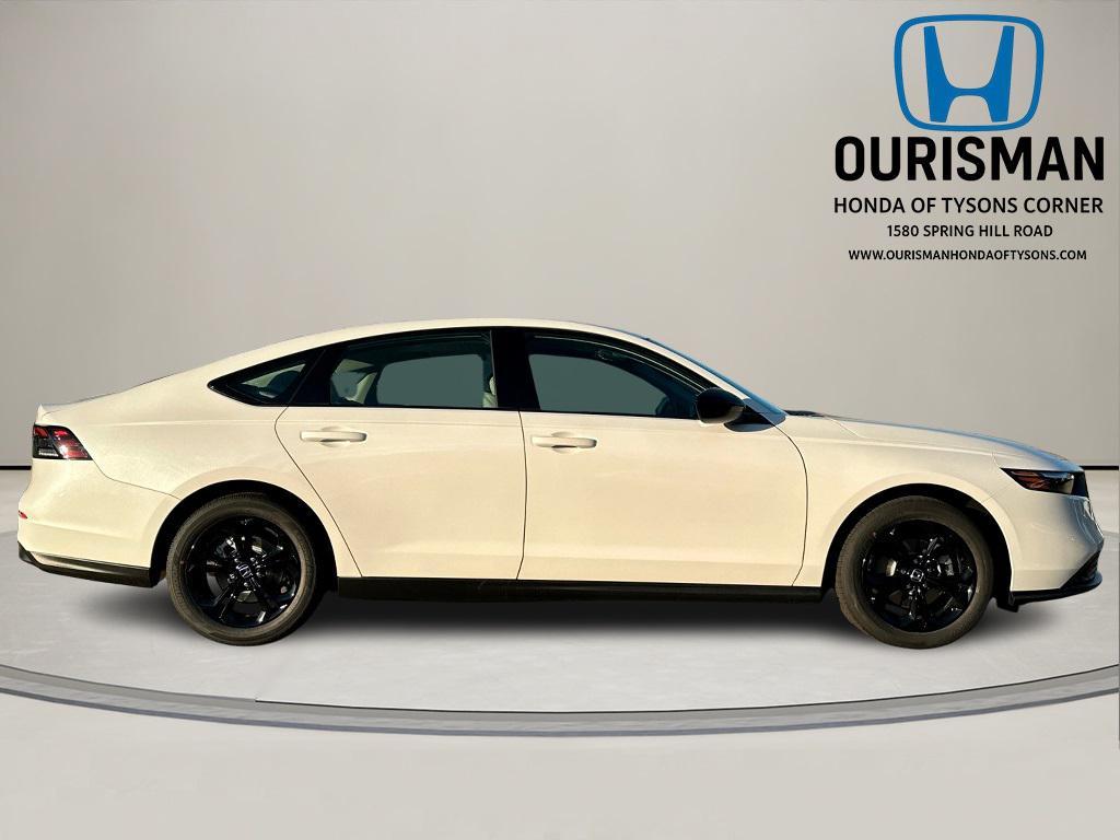 new 2025 Honda Accord car, priced at $30,878