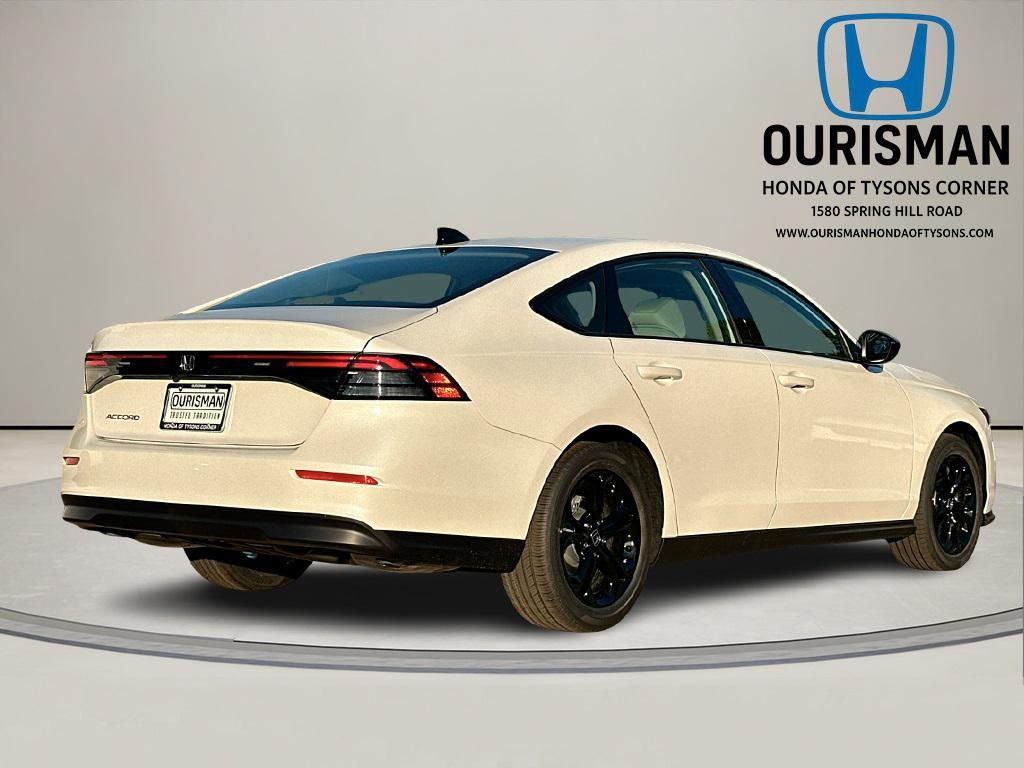 new 2025 Honda Accord car, priced at $30,878