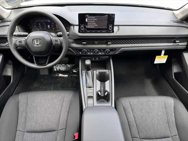 new 2025 Honda Accord car, priced at $30,878