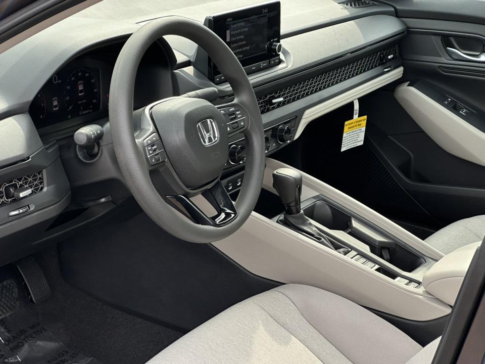 new 2025 Honda Accord car, priced at $30,442