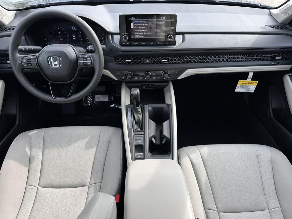 new 2025 Honda Accord car, priced at $30,442