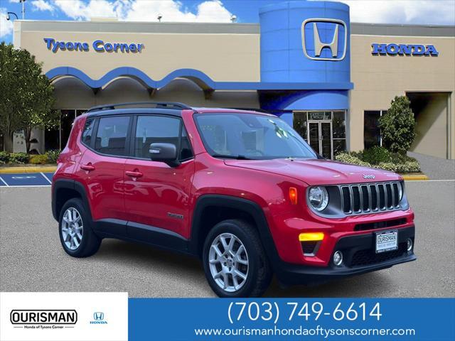 used 2021 Jeep Renegade car, priced at $18,000