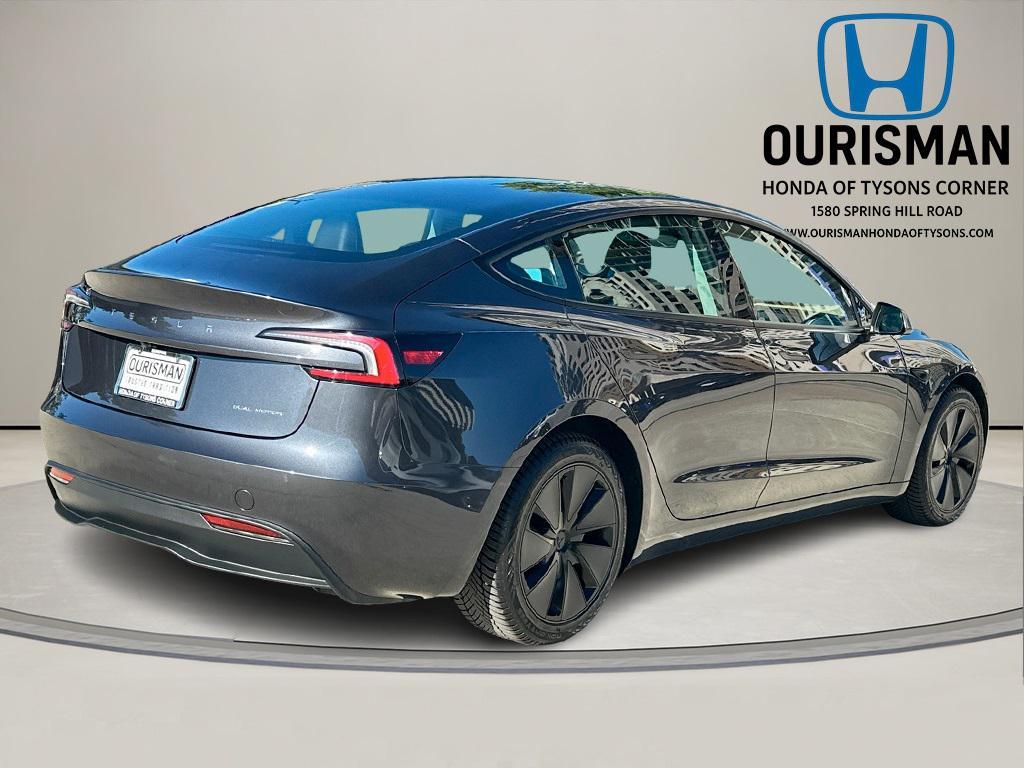 used 2025 Tesla Model 3 car, priced at $35,500