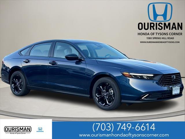 new 2025 Honda Accord car, priced at $30,442