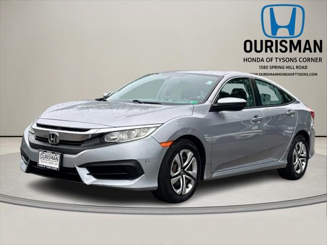 used 2016 Honda Civic car, priced at $12,500