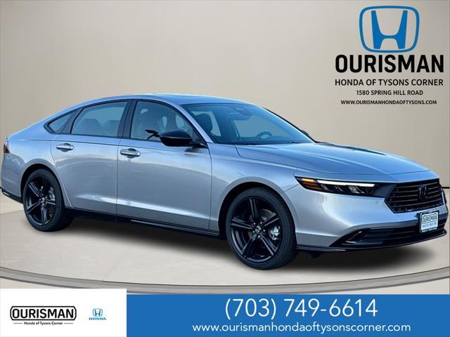 new 2025 Honda Accord Hybrid car, priced at $34,687
