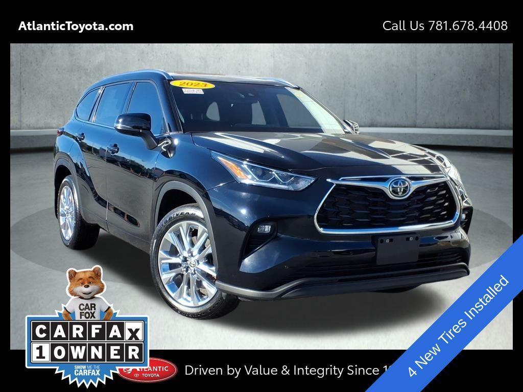 used 2023 Toyota Highlander car, priced at $37,894