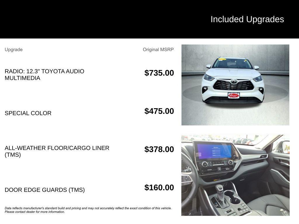 used 2025 Toyota Highlander car, priced at $45,826