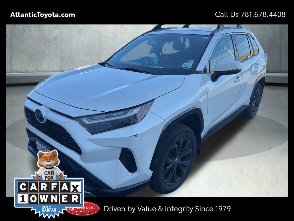 used 2022 Toyota RAV4 Hybrid car, priced at $29,528