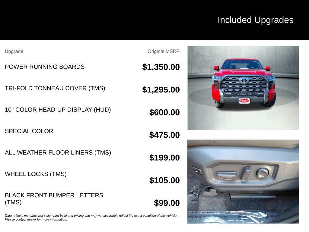 new 2026 Toyota Tundra Hybrid car, priced at $75,823