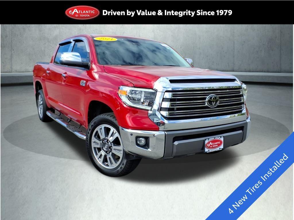 used 2021 Toyota Tundra car, priced at $44,456
