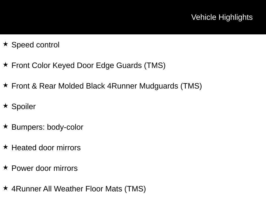 new 2025 Toyota 4Runner Hybrid car, priced at $54,659