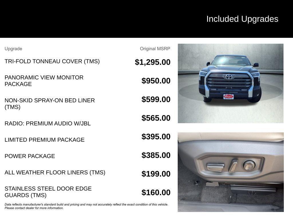 new 2025 Toyota Tundra Hybrid car, priced at $64,753