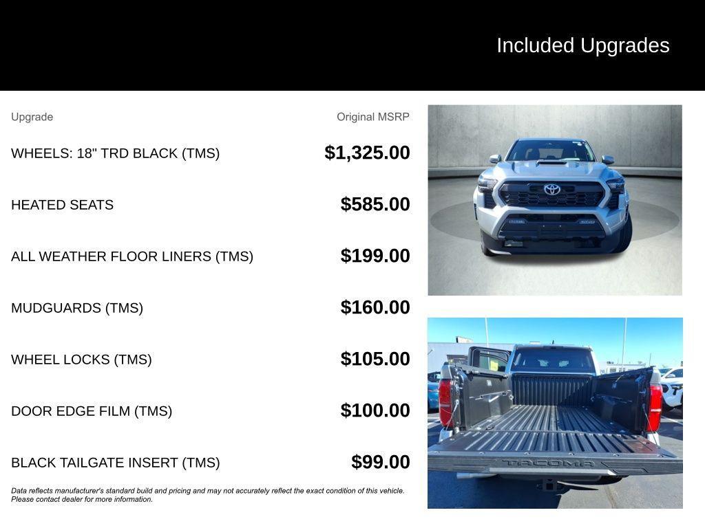 new 2025 Toyota Tacoma car, priced at $47,668