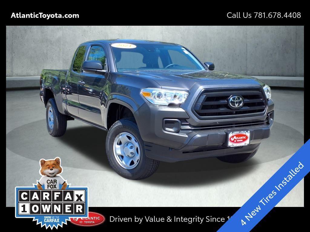 used 2021 Toyota Tacoma car, priced at $27,843