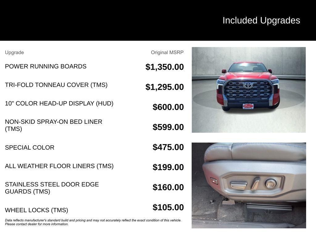 new 2025 Toyota Tundra Hybrid car, priced at $72,606