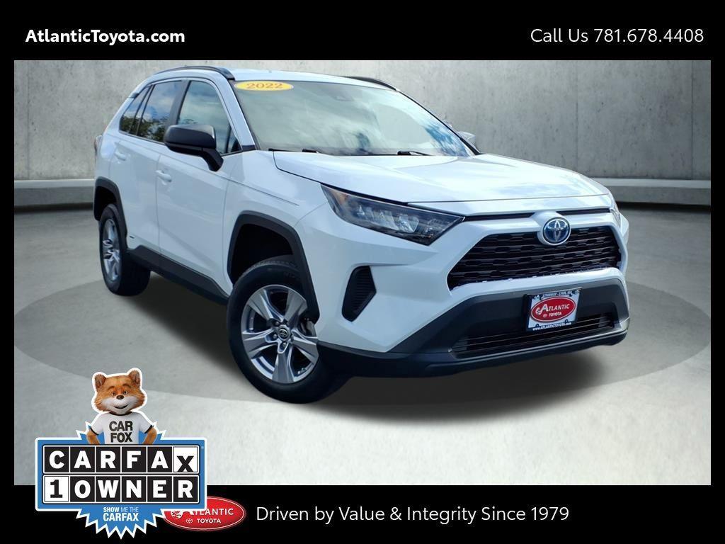used 2022 Toyota RAV4 Hybrid car, priced at $28,893