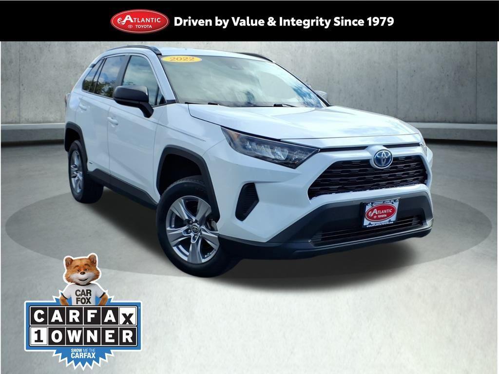 used 2022 Toyota RAV4 Hybrid car, priced at $27,719