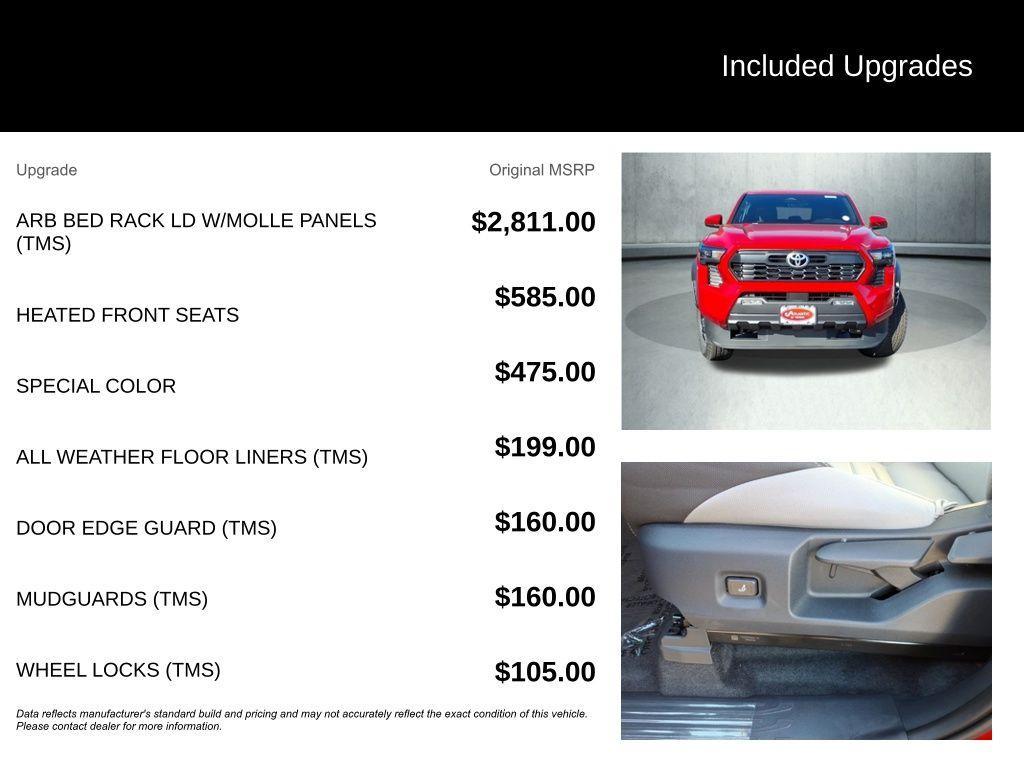 new 2025 Toyota Tacoma Hybrid car, priced at $53,110