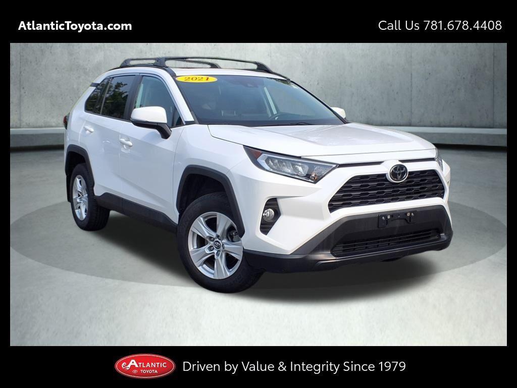 used 2021 Toyota RAV4 car, priced at $28,448