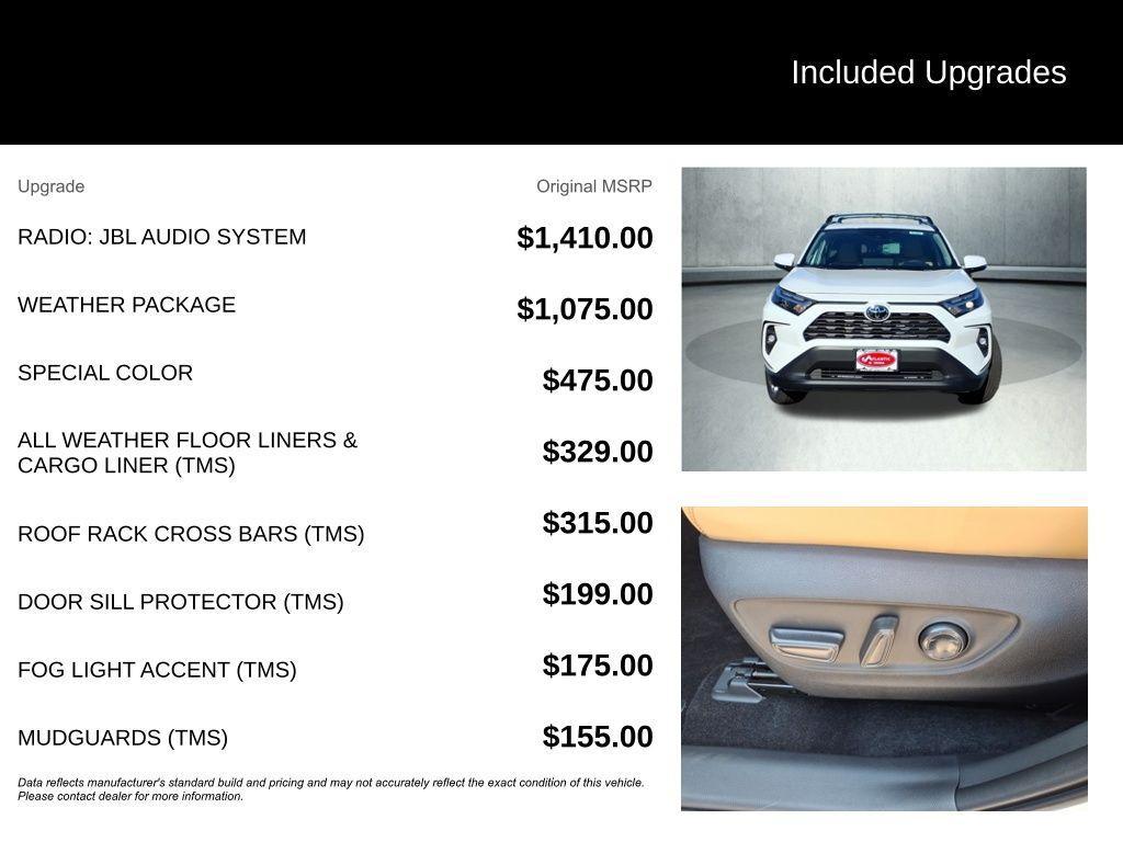 new 2025 Toyota RAV4 car, priced at $40,386