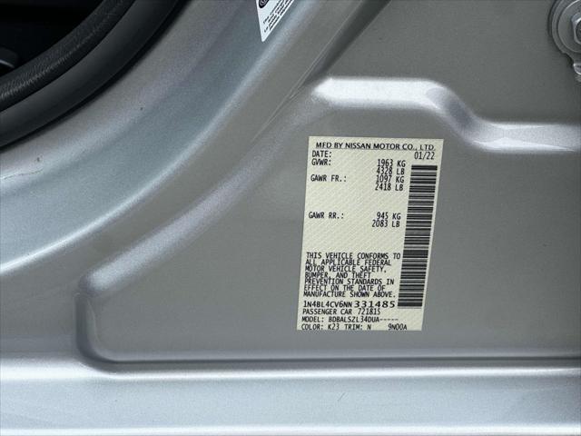 used 2022 Nissan Altima car, priced at $19,895