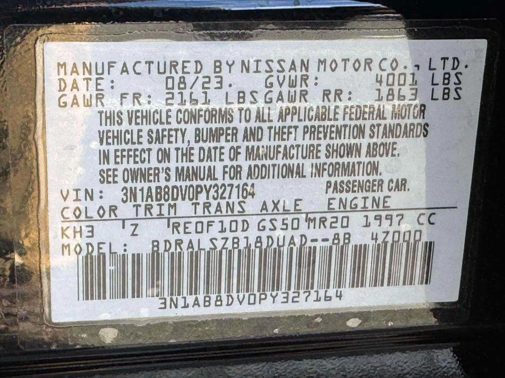 used 2023 Nissan Sentra car, priced at $21,395