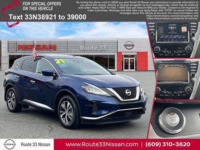 used 2021 Nissan Murano car, priced at $18,995