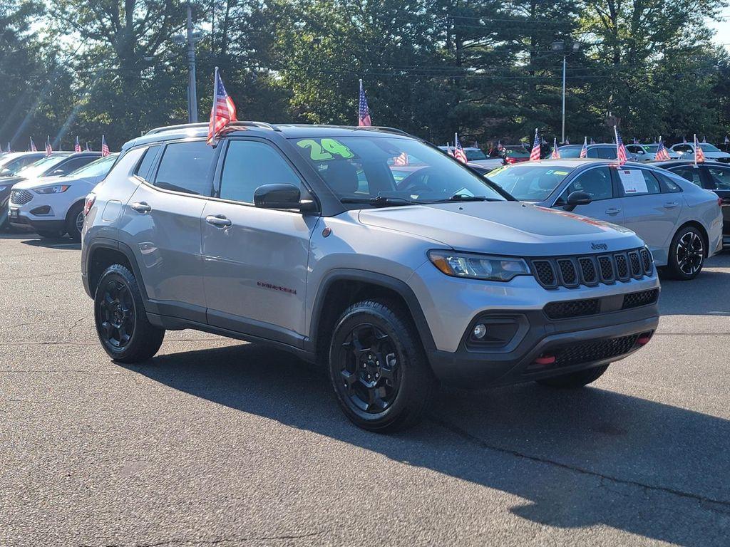 used 2024 Jeep Compass car, priced at $23,995