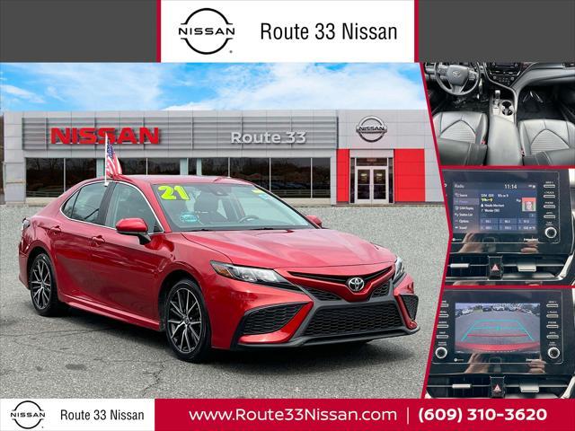 used 2021 Toyota Camry car, priced at $20,595