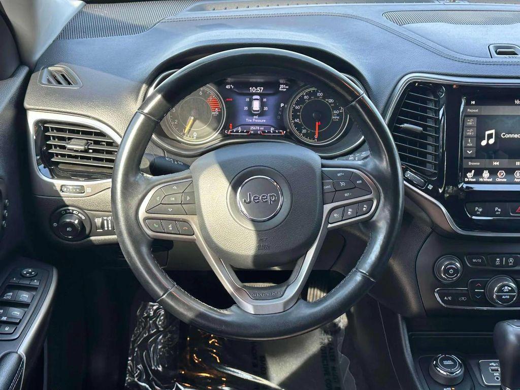 used 2021 Jeep Cherokee car, priced at $22,495