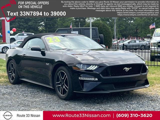 used 2023 Ford Mustang car, priced at $44,795