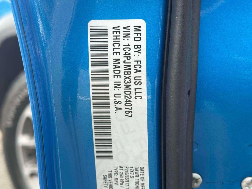 used 2021 Jeep Cherokee car, priced at $19,495