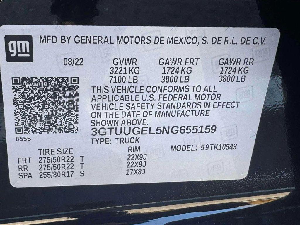 used 2022 GMC Sierra 1500 car, priced at $53,995