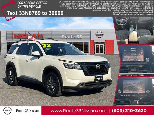 used 2022 Nissan Pathfinder car, priced at $28,495