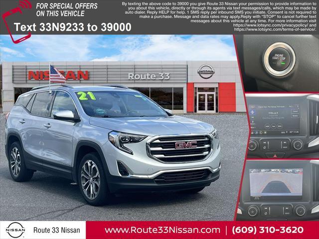 used 2021 GMC Terrain car, priced at $19,695