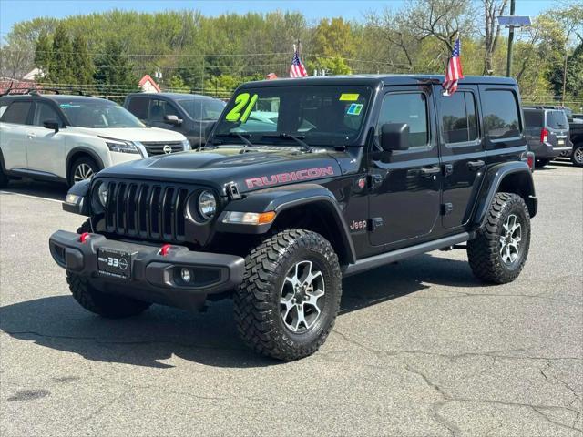 used 2021 Jeep Wrangler Unlimited car, priced at $38,995