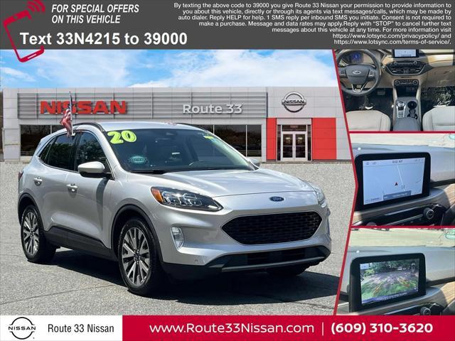 used 2020 Ford Escape car, priced at $20,233