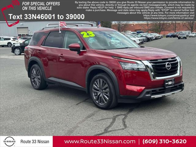 used 2023 Nissan Pathfinder car, priced at $34,995