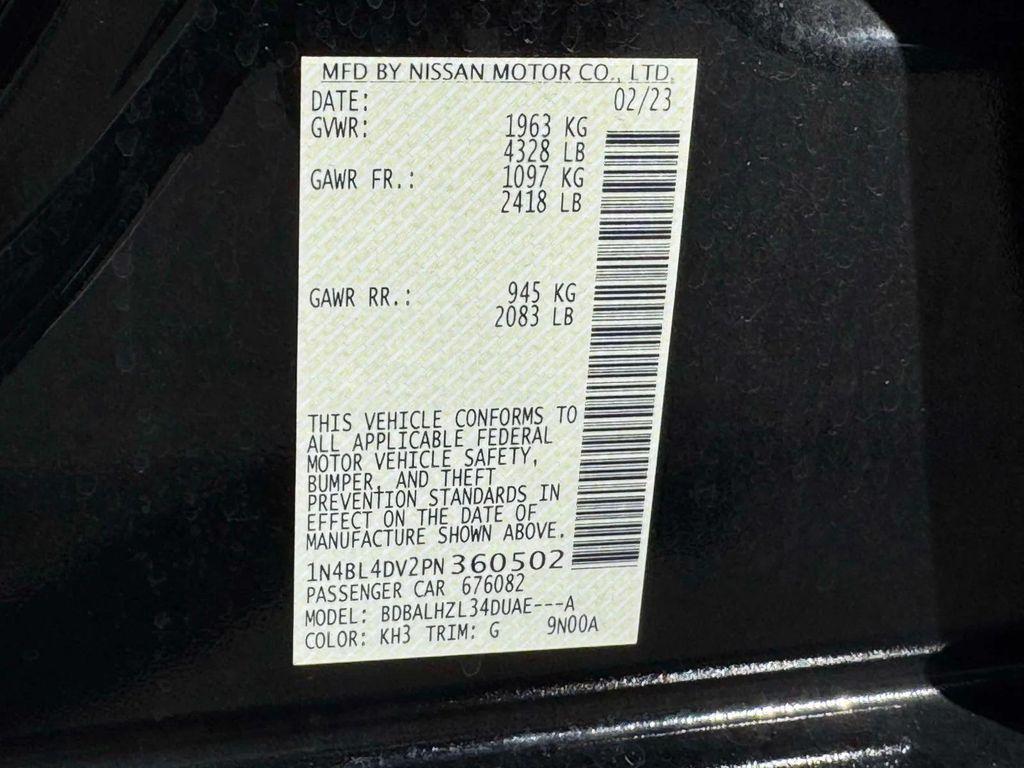 used 2023 Nissan Altima car, priced at $18,795