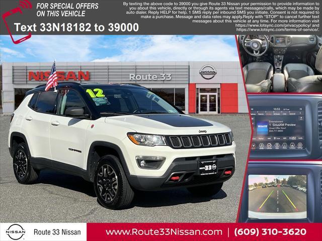 used 2021 Jeep Compass car, priced at $19,495