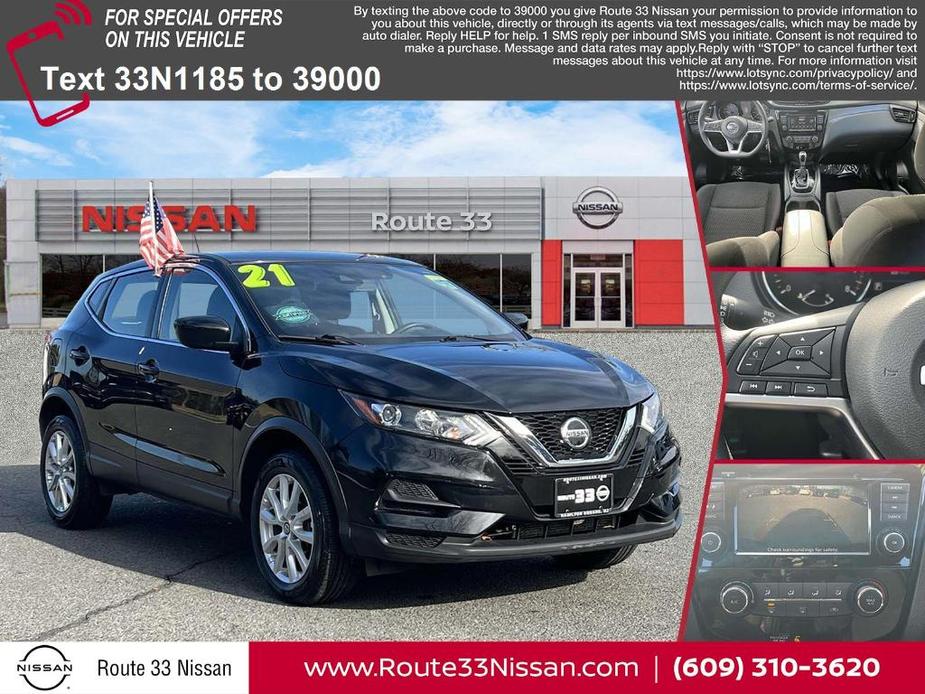 used 2021 Nissan Rogue Sport car, priced at $14,495
