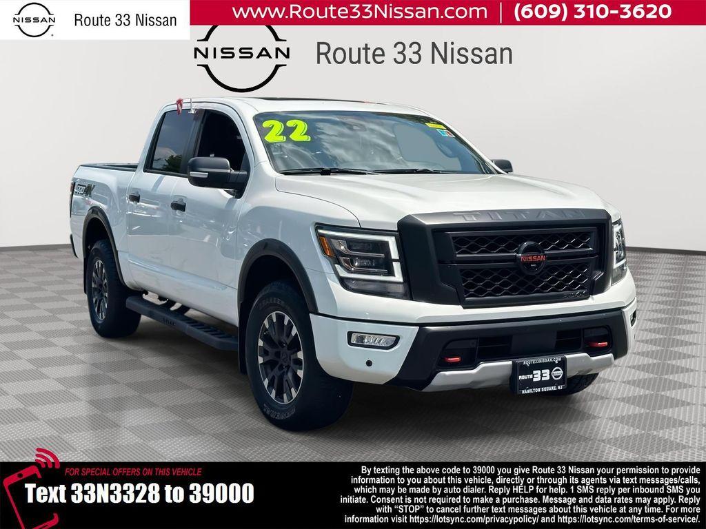 used 2022 Nissan Titan car, priced at $39,995
