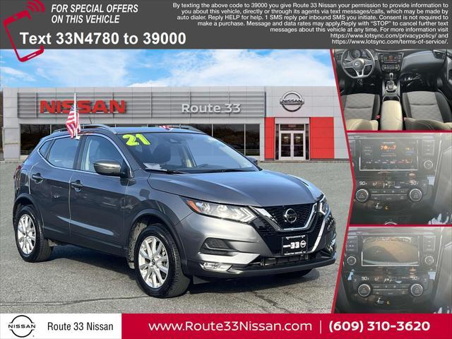 used 2021 Nissan Rogue Sport car, priced at $18,695